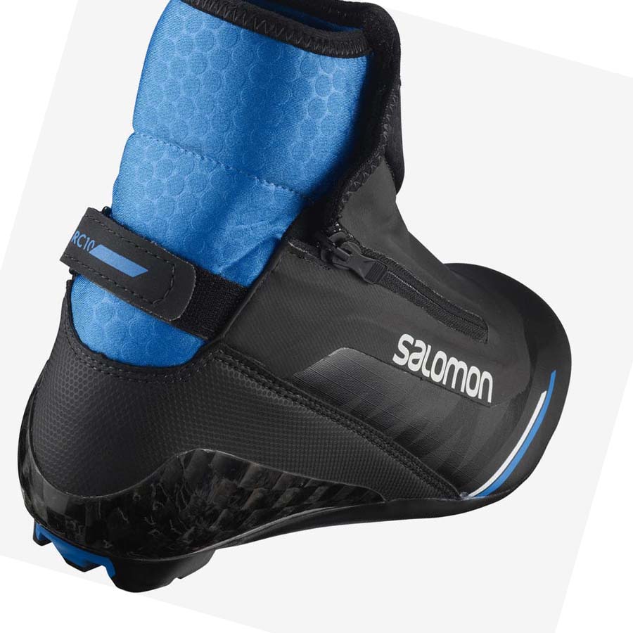 Salomon RC10 CARBON NOCTURNE PROLINK Kadın Kayak Botu Siyah Mavi | TR 2055HAP